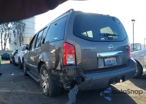 2008 Nissan Pathfinder Le from USA, damaged, VIN 5N1AR18U98C608600